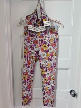 Noli Yoga Floral Workout Set
